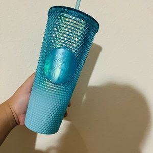 Starbucks 2023 Ombré light blue Studded Tumbler Venti